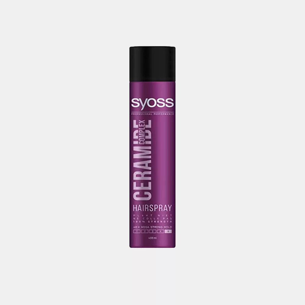 Laque ceramide syoss idéal pour complément capillaire homme prothèse cclw